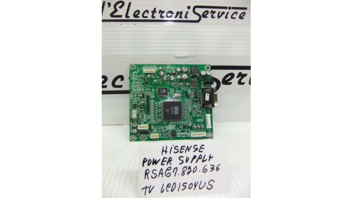 Hisense RSAG7.820.636 carte power supply board  .